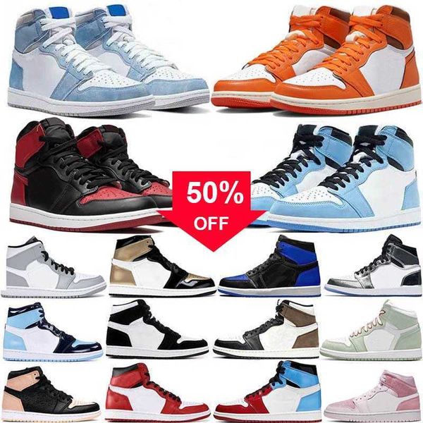

1 jumpman basketball shoes men women 1s university blue og hyper royal neutral grey prototype shadow 2.0 obsidian dark mocha trainers sports