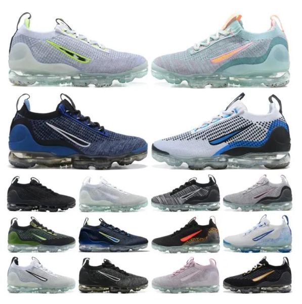 

max fly knit 5 .0 3 .0 running shoes sneakers triple black anthracite metallic silver airs oreo game royal day to night lilac grey volt blue