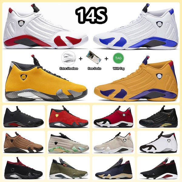 

jumpman 14 14s basketball shoes black toe candy cane desert sand dmp fortune gym red hyper royal indiglo last sssand men women trainers spor