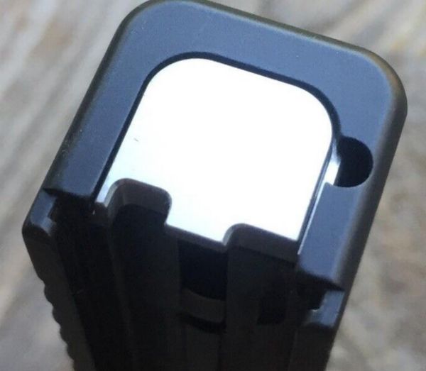 

full gr5 titanium gl0ck backplate slide plate for gl0ck 43 43x and 48 back plate