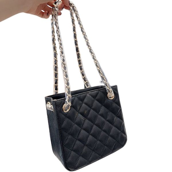 

2023 designer bag chain bags cross body bags diamond lattice design tote bag leather handbags fashion phone wallet totes for women size 16 1
