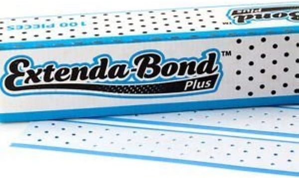 

extenda bond lace toupee and hair piece tape 12&#34strip x5, Black;brown