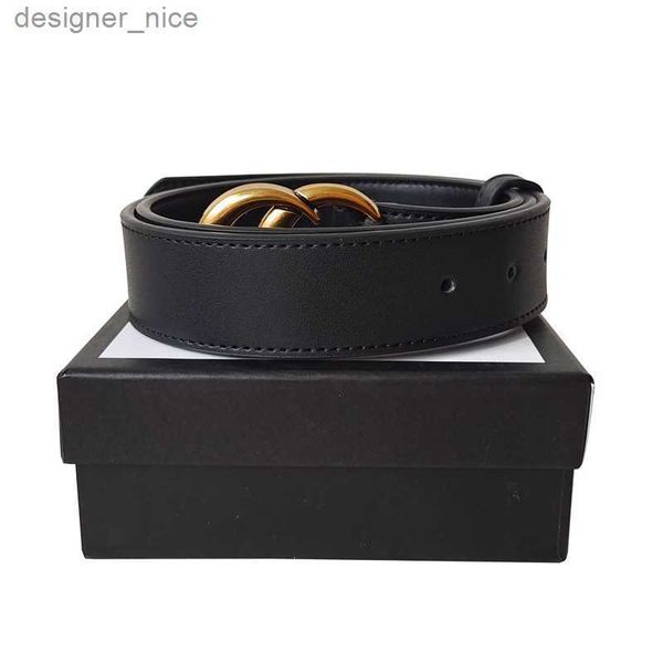 

designer belt luxury womens mens belts fashion classical bronze big smooth buckle real leather strap 2.0cm 3.0cm 3.4cm 3.8cm black color, Blue;purple