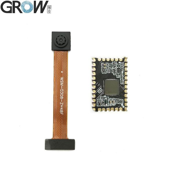 

grow gm802-s small dc3.3v usb/ttl232 interface 5-30cm reading distance barcode scanner module 1d/2d qr bar code reader pdf417 for arduino, Silver