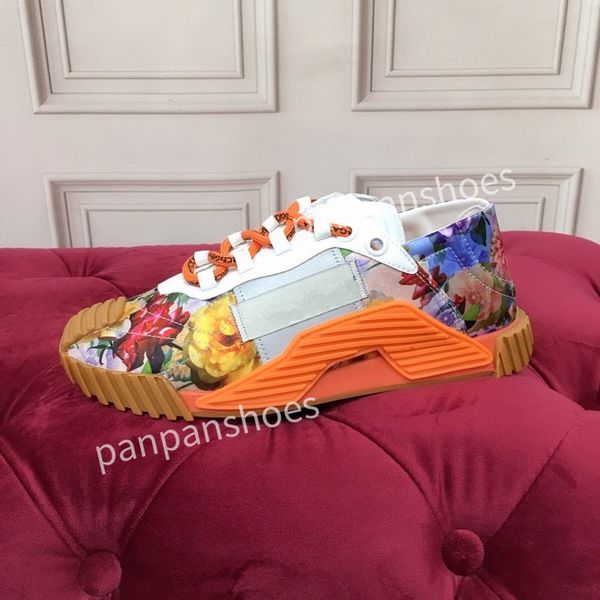 

2023new brand casual shoes women mens designer leather lace-up sneakers fashion lady flat running letters shoes platform gym sneakers, Black