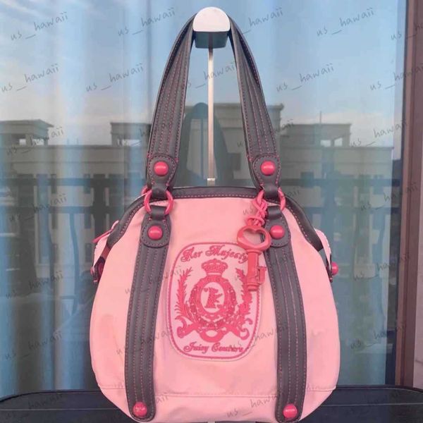 

evening bags juicy couture women vintage retro chic embroidery nylon shoulder bag ladies high capacity tote bags shopping handbags for women