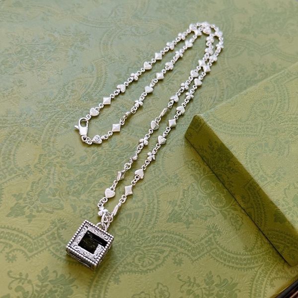 

necklace fashion designer ggsity necklace fashion luxury decoration necklace pendant necklace dbke jenaf, Silver