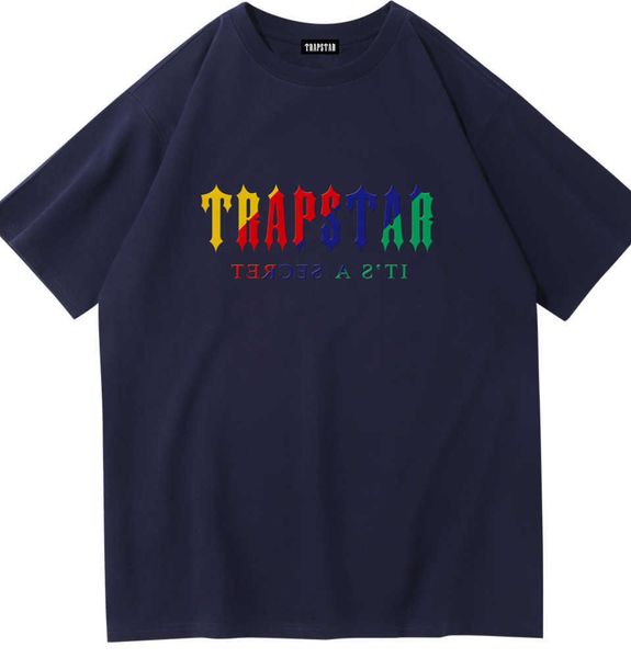 

men's t-shirts new trapstar t-shirt men's women's fashion apparel 100% cotton summer t-shirt brand s-3xl9874, Gray