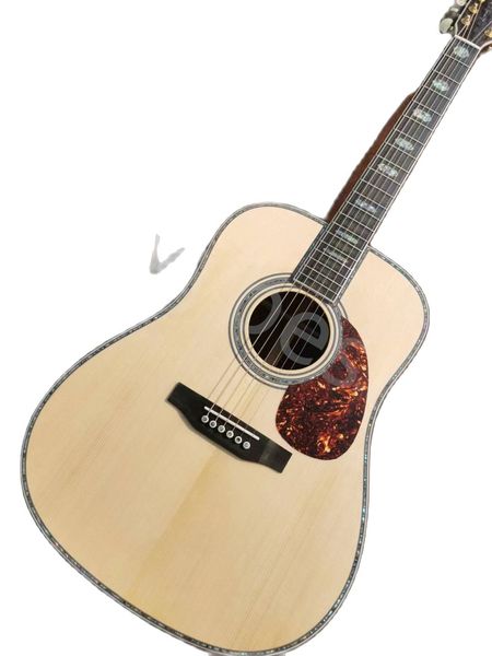 

lvy41 "d45 series acoustic acoustic guitar with solid wood section