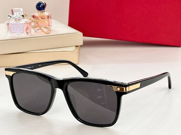 

fashion designer 0223 mens sunglasses classic vintage acetate square shape glasses outdoor leisure versatile style uv protection come with c, White;black