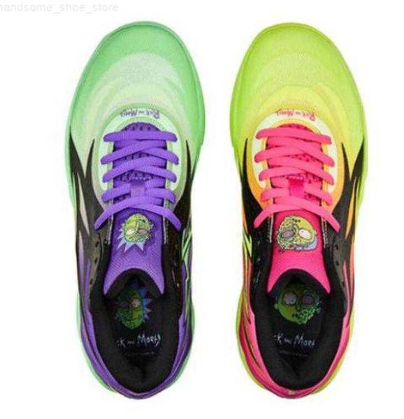 

kids lamelo ball mb01 mb02 rick morty shoes mens grade school basketball shoes for sale sport shoe trainner sneakers us4-us12