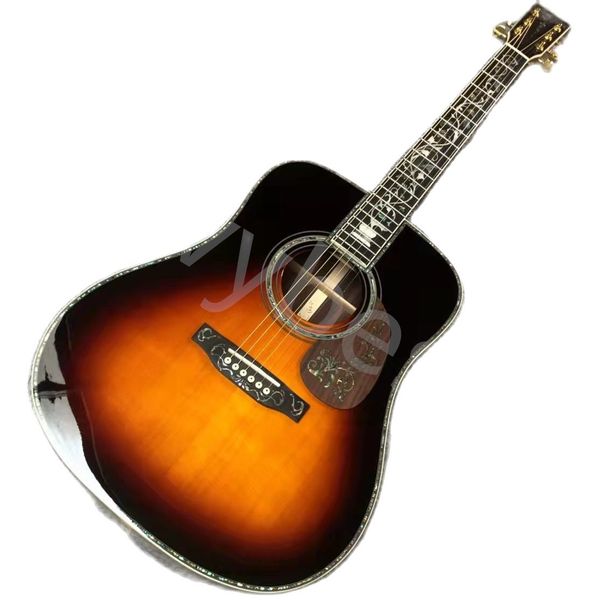 

lvy41 "d45 series sunset color refers to playing acoustic acoustic guitar