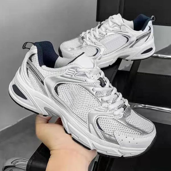 

2022 new women sneakers dad chunky sneakers mesh casual shoes autumn reflective comfortable breathable white flats female platform shoes