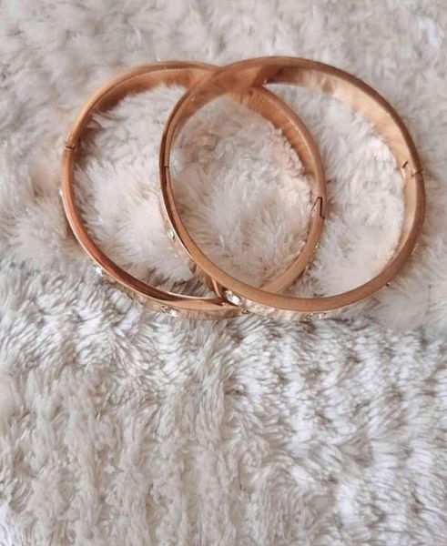 

kajia titanium steel stainless bracelet women039s fashion net red versatile1058432, Black