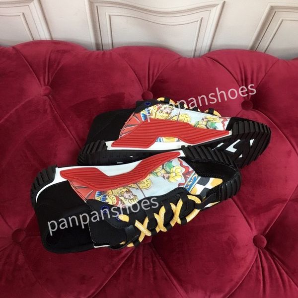 

2023new fashion brand casual shoes womens designer leather lace-up sneakers fashion lady flat running letters shoes platform gym sneakers, Black