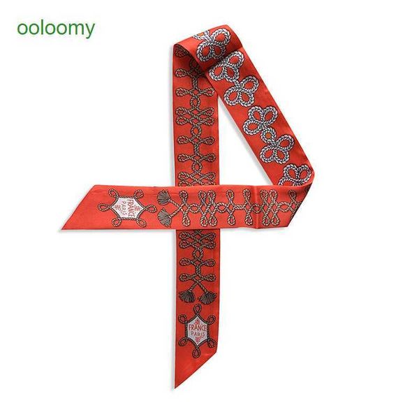 

hemres designer cravat new 2023 real silk wrap handle scarf ribbon decoration high-end hair accessories ncye, Black;purple