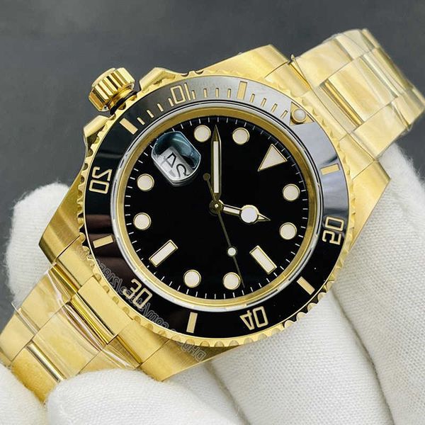 

fashion sport watches for men sapphire gold 904l steel mens wristwatch party suits club suit luxury sinn watch green and black dial blue bez, Slivery;golden