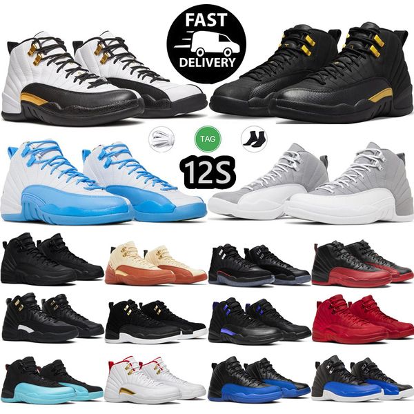 

jumpman 12 12s mens basketball shoes stealth white fiba hyper royal university blue gold the master taxi dark concord flu game utility roy d