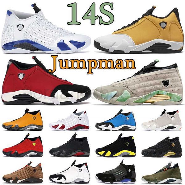 

14 basketball shoes jumpman 14s mens trainers light ginger hyper royal fortune gym red candy cane thunder men women outdoor sport sneakers 3