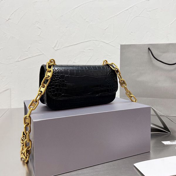

bag leather designer gossip chain bags cross body baguettes design hourglass tote bag alligator handbags fashion crocodile phone purses tote