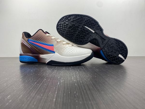 

shoes boots mamba 6 protro white blue pink men trainers sports sneakers