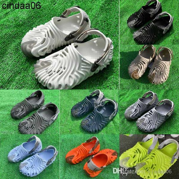 

designer sandals famous brand mens summer breathable slippers low new fingerprint sports slides autumn black breathable