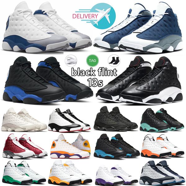 

jumpman 13 13s men basketball shoes hyper royal french blue linen playground he got game obsidian midnight navy del sol barons gym mesh flin