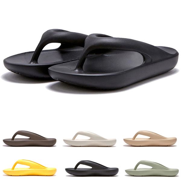

2023 taw&toe luxury men women slippers slide designer slide slippers sandals mens womens slipper men women slides sandal flip flops scuffs a, Black
