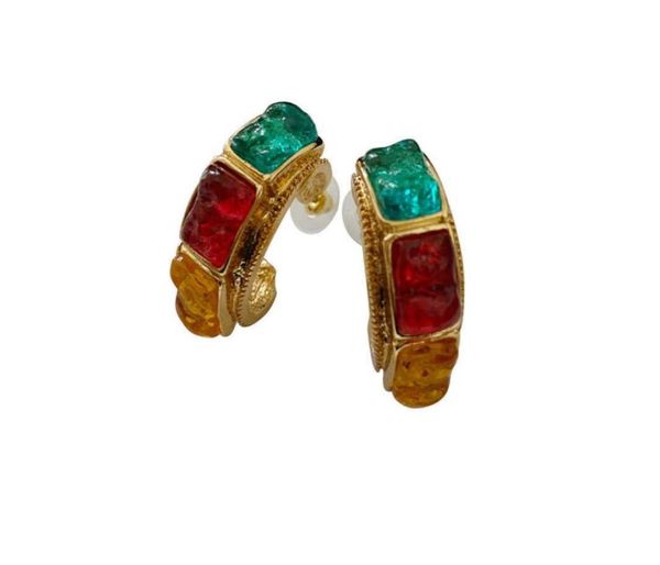 

european and american vintage silver earrings012345672586337, Golden
