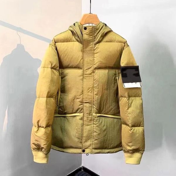 

men's designer st0ne black down & parkas winter puffer warm for outdoor sports fashion black gery outerwear