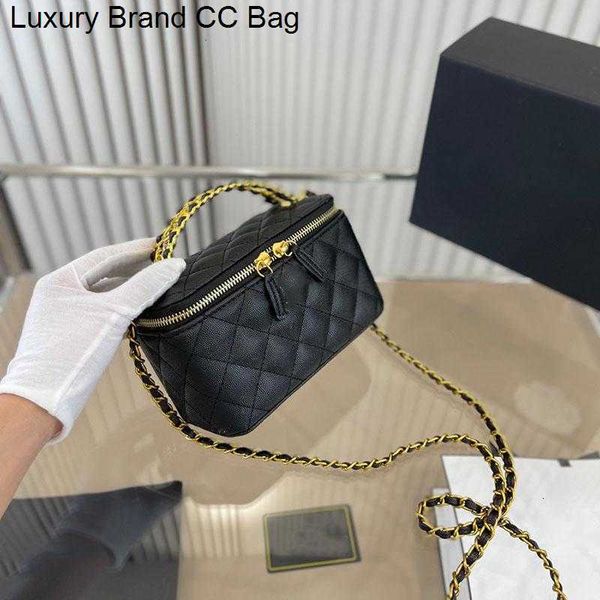 

bag classic cc women shoulder designer mini bags caviar french diamond lattice luxurious fashion cosmetic box luggage large capacity cross b