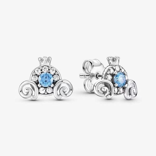 

pumpkin carriage earrings designer 925 silver exaggerated wind ancient style earrings classic high-quality jewelry does not lose color, non-, Golden;silver