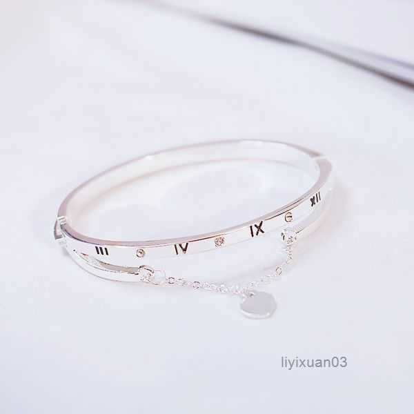 

bracelets gold chain fashion jewelry girl pearl letter lock love bracelet premium wedding accessories 1 6u79, Black