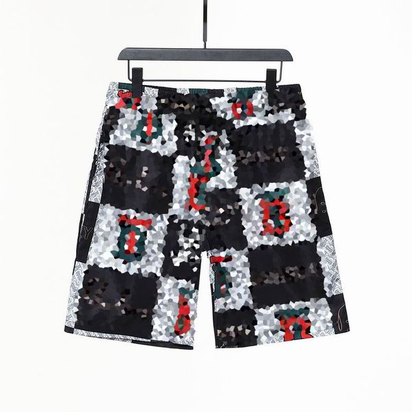 

#s-xl mens shorts summer fashion streetwears clothing quick drying swim wear printing board beach pants casual shorts, White;black