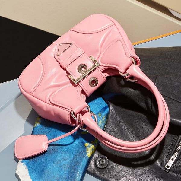 

cross body shoulder bags handle luxury genuine leather tote handbag prad womens designer weekender half moon bag mens triangle pink purse ny