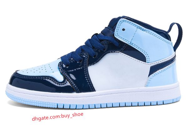 

trainers1 1s baby kids basketball shoes jumpman girls boys black white dark mocha obsidian patent retros runner candy bred pine green ou