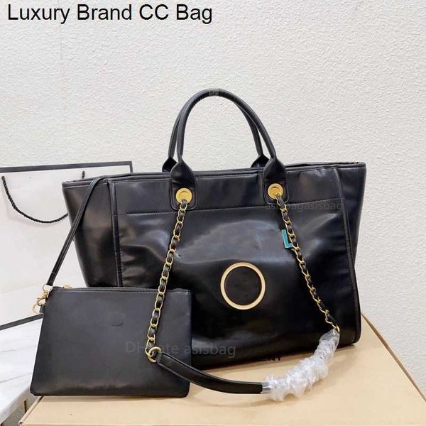 

totes leather designer cc bags genuine totes black shoulder luxury handbags totes with chain strap crossbody shopping diaper bags women colo