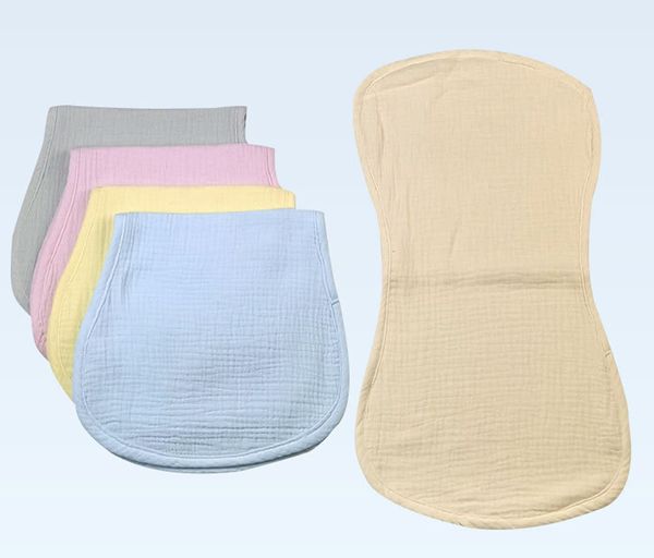 

high density cotton yarn feeding towel, pure cotton edging, plain crepe cloth burping towel, baby multi-purpose towel