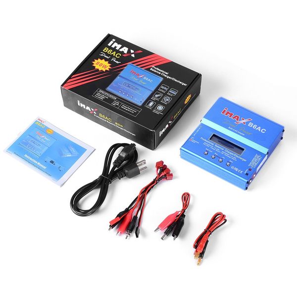 

imax b6 ac 80w rc charger b6ac lipo nimh li-ion nicd battery balance charger digital lcd rc discharger with15v/6a for rc drone