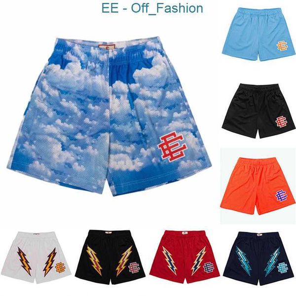 

eric emanuels ee basic shorts mens womens designers fitness shorts mesh breathable beach pants sports series basketball pant new york a3sb, White;black