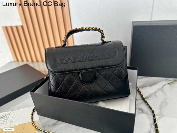 

designer shoulder 2023 luxury cc tote bag women cross body bag fashion cc handle cf crossbody with chain lady leather quilted messenger bag
