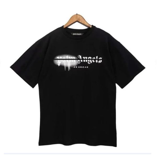 

palms palmangel mens t shirts women designers t-shirts tees apparel man casual chest letter shirt luxurys clothing street shorts sleeve clo, White;black