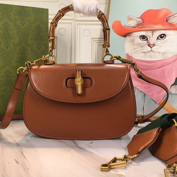 

designer bag womens slub handbag 675797 classic solid color shoulder bag retro mini crossbody bag womens temperament bag