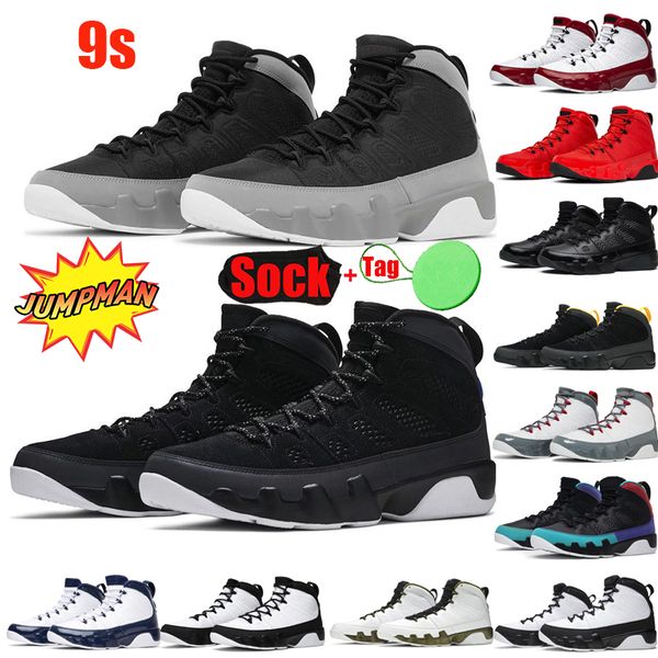 

basketball shoes new fashion exercise 9 9s mens trainers mens high cut sports career sneakers personality statue university fire red eur 40-
