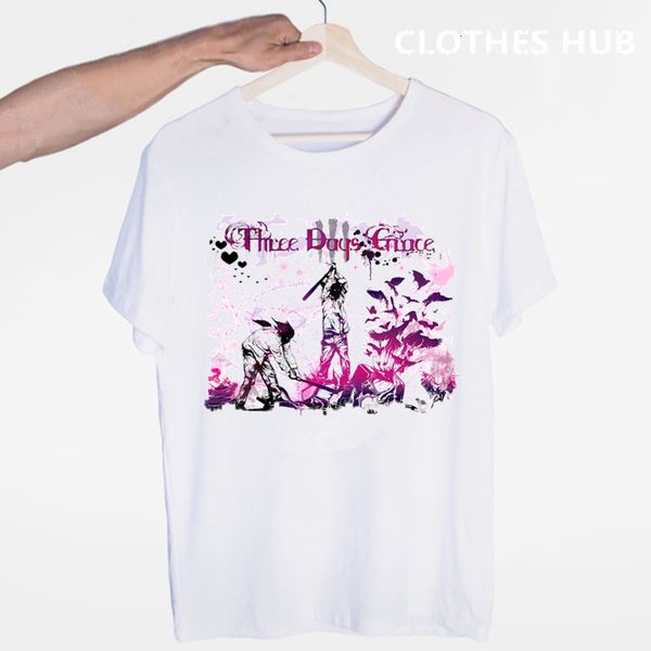 

men s t shirts three days grace music band t shirt o neck short sleeves summer casual fashion men and women tshirt 230508, White;black