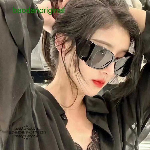 

sainte larurt designer sunglasses large frame cat's eye female style ins net red fashionable sunglasses m119, White;black