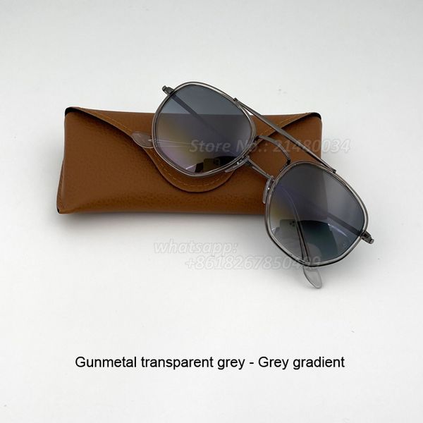 

66s sunglasses vintage hexagon square brand design gradient sunglasses men women double bridge metal frame sunglasses driving uv400, White;black