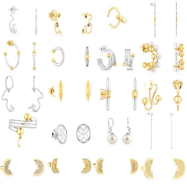 

fahmi silver earring new 2019 charms, Golden