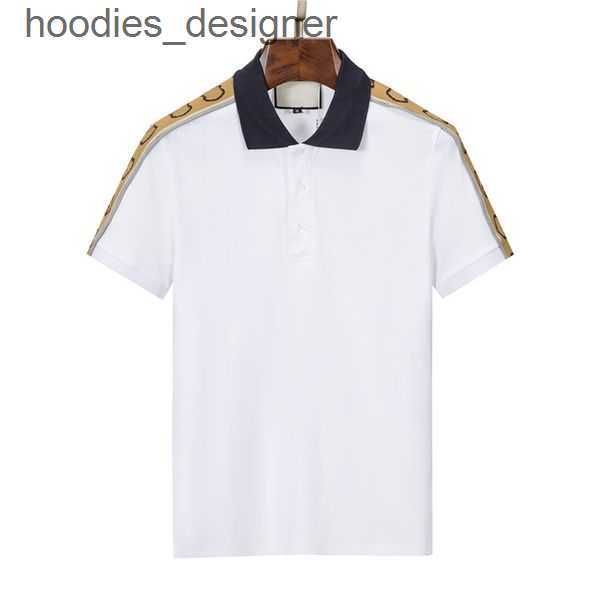 

mens polo shirt designer man fashion horse t shirts casual men golf summer polos shirt embroidery high street trend tee asian size m-xxxl 6j, White;black