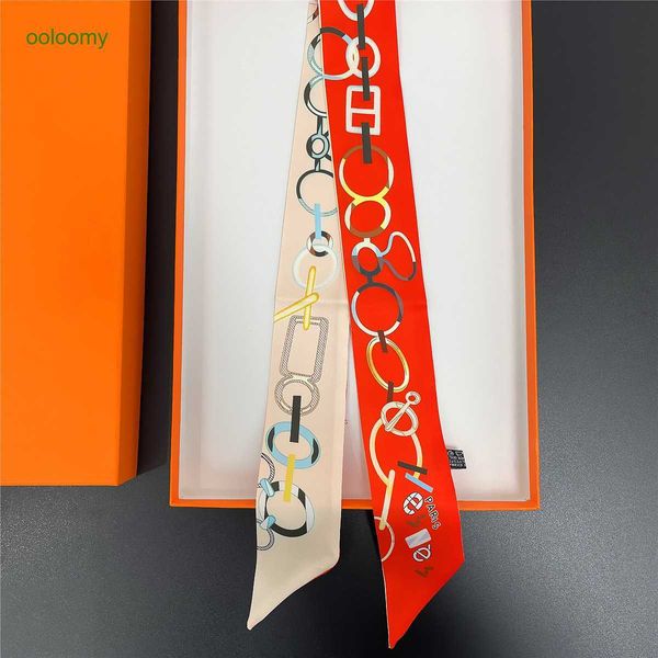 

hemres designer cravat 2023 spring scarf versatile and elegant korean edition narrow long stripes with headbs bundles streamers decorative s, Black;purple